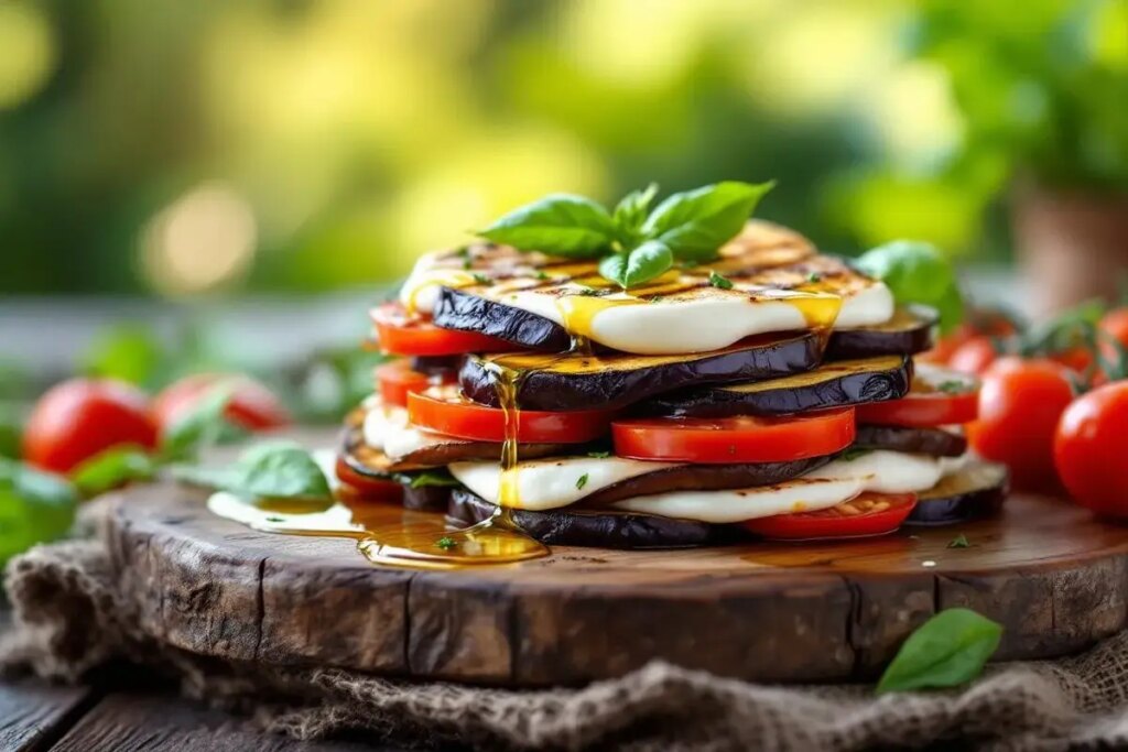 Ce millefeuille aubergine-tomate-mozzarella est mon plat fétiche d’été.jpg