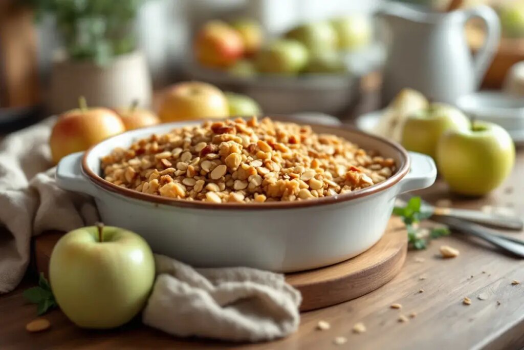 Ce crumble aux pommes allégé bluffe tout le monde (et il est sans beurre).jpg