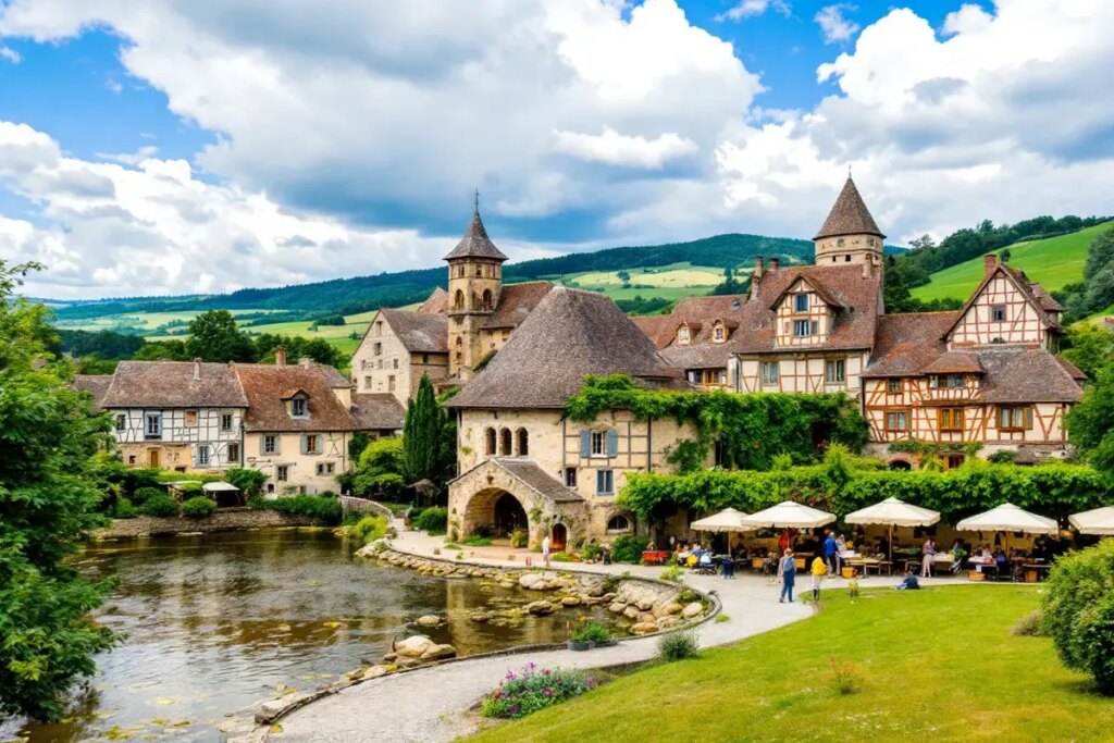 Ce village classé parmi les « Plus Beaux de France » séduit les visiteurs (le 4ᵉ village préféré des Français).jpg