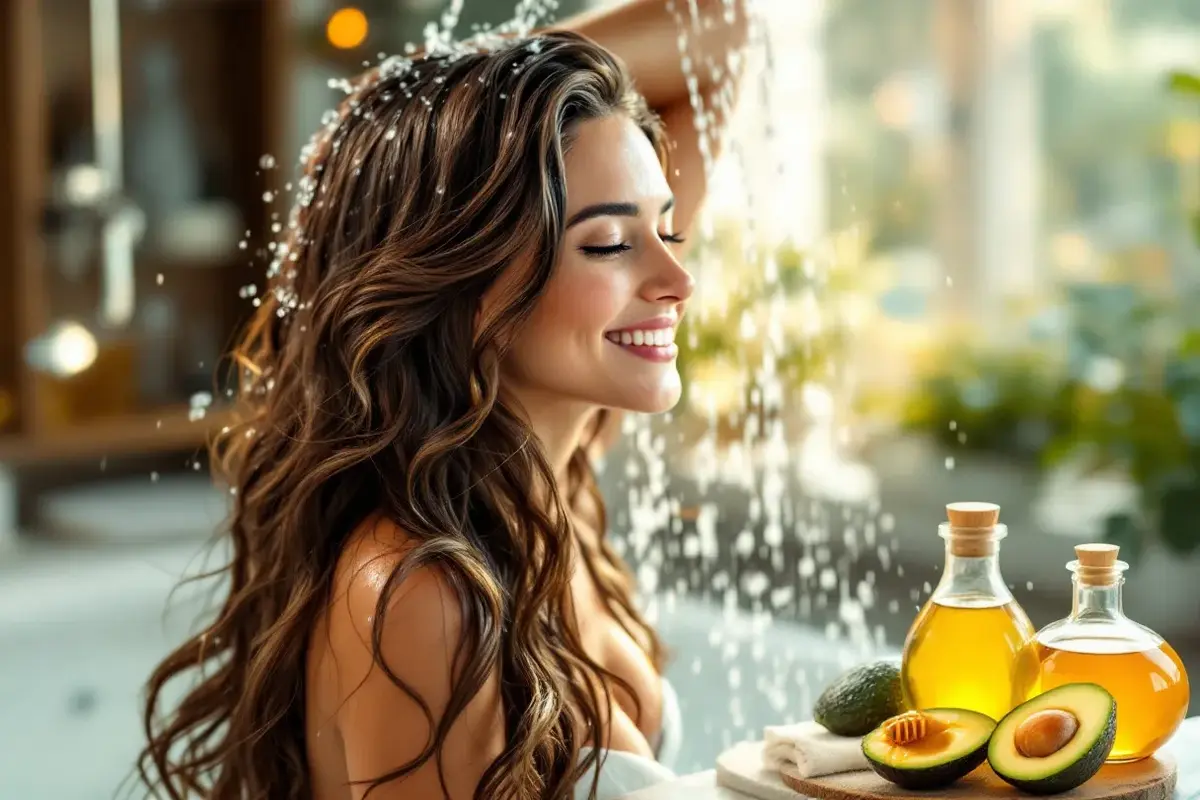 Cheveux ternes ? Ce geste simple sous la douche les rend éclatants en ...