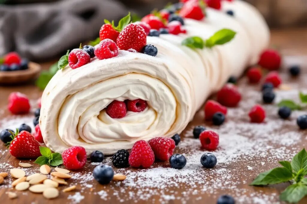 Connaissez-vous la pavlova roulée ? Julie Andrieu dévoile sa recette simplissime.jpg