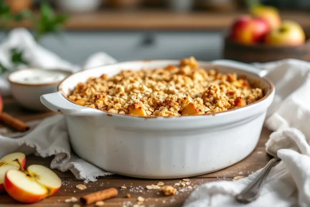 Crumble aux pommes léger : voici ma recette sans beurre (mais toujours aussi gourmand).jpg