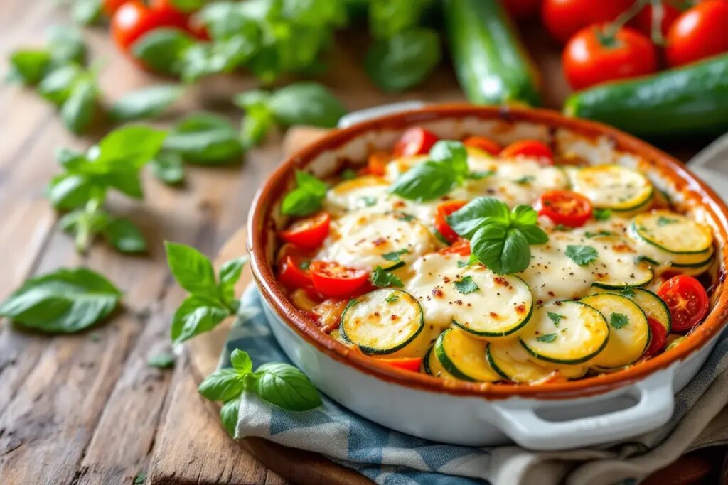« Incroyablement fondantes » : voici ma recette de courgettes tomates-mozzarella bluffante.jpg