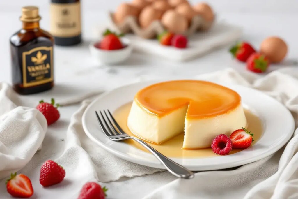 Le flan pâtissier sans pâte qui cartonne : léger, fondant et prêt en un rien de temps.jpg
