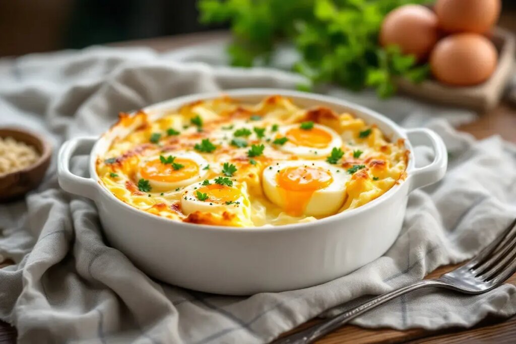 Le gratin d’œufs durs : une recette familiale savoureuse et économique qui surprend. toute la famille.jpg